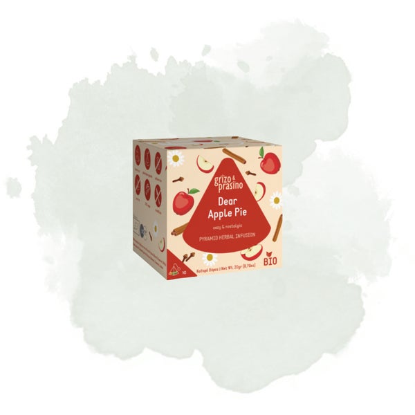 Dear Apple Pie &ndash; luomu yrttitee pyramidipusseissa (20 g)