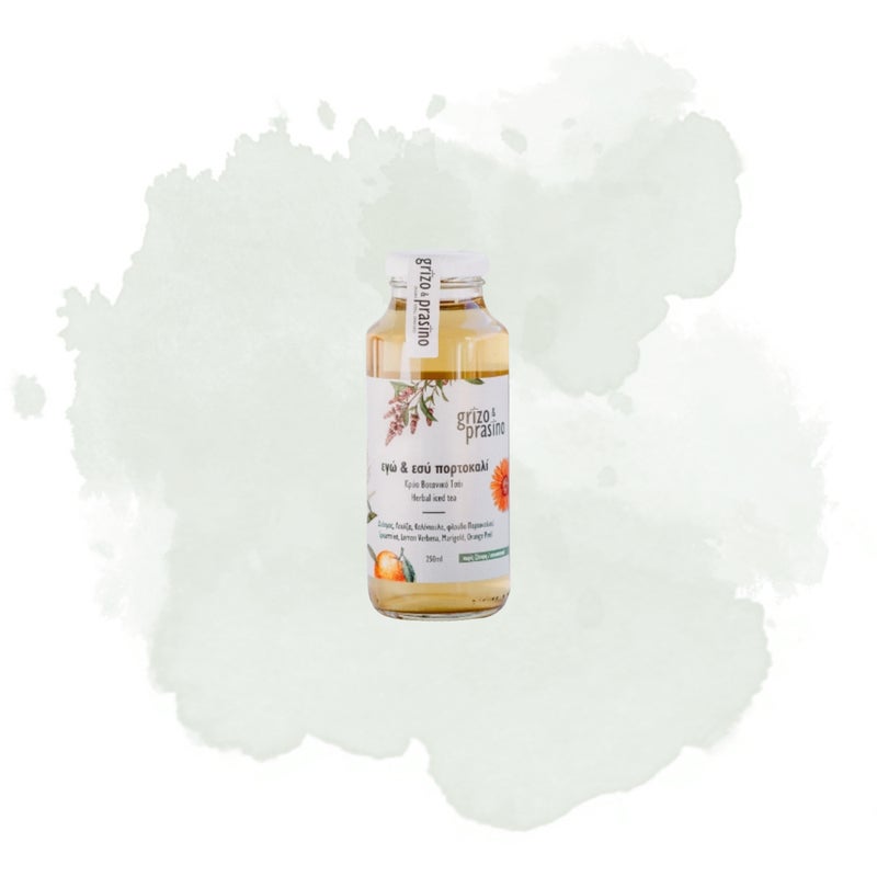 Orangely yours &ndash; luomu yrttij&auml;&auml;tee sokeroimaton (250 ml)